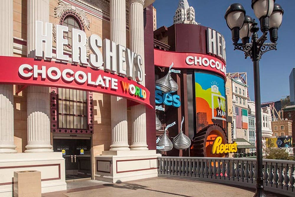 Chocolate World Las Vegas Outdoors