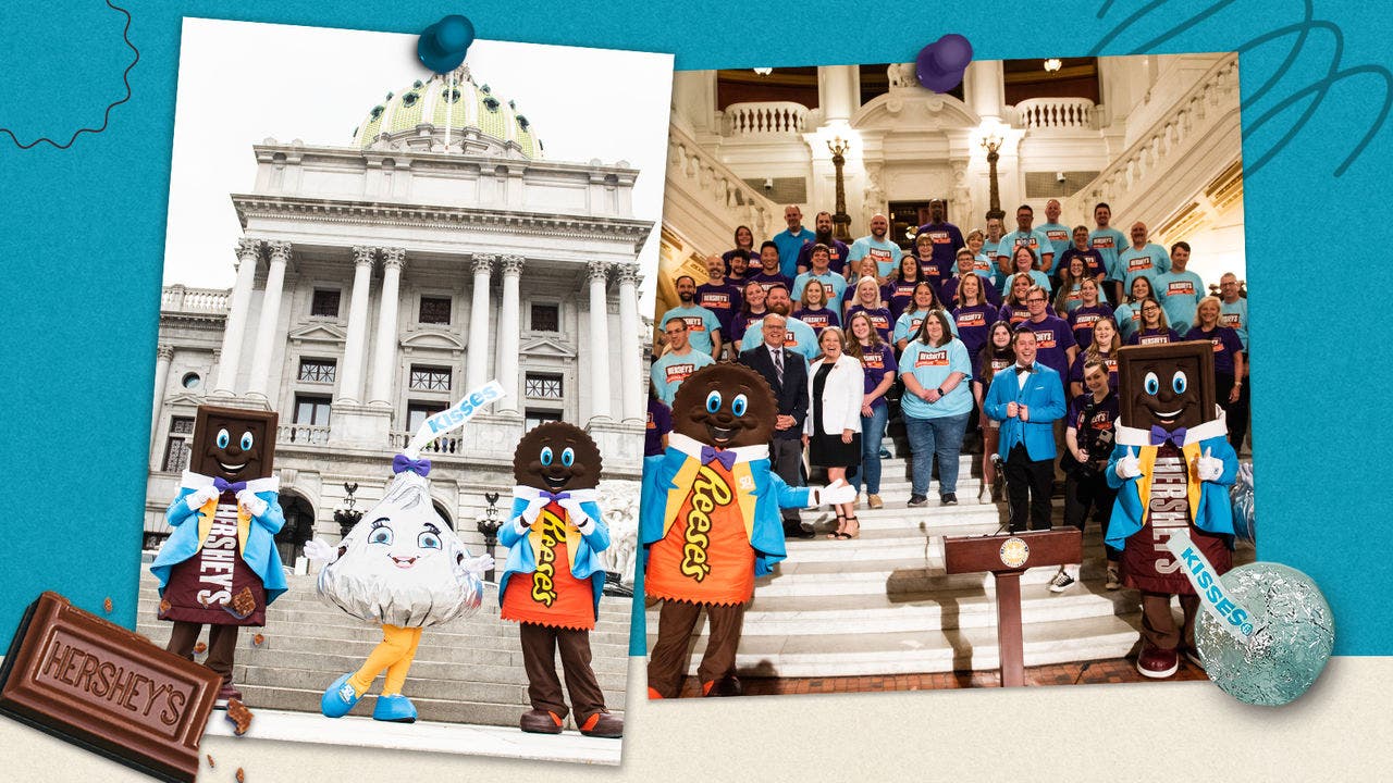 HERSHEY'S CHOCOLATE WORLD Day at PA Capitol