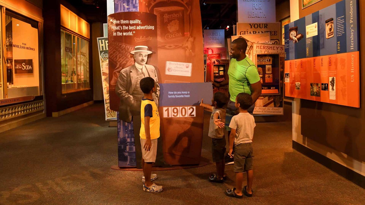 People Touring Hershey