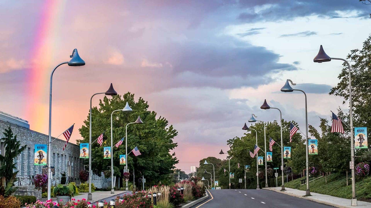 Rainbow in Hershey