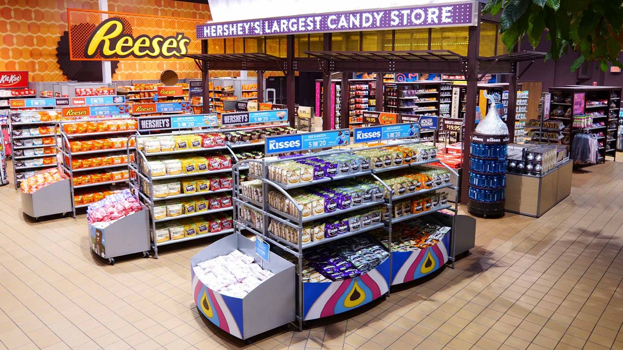 Store with Hershey's Products