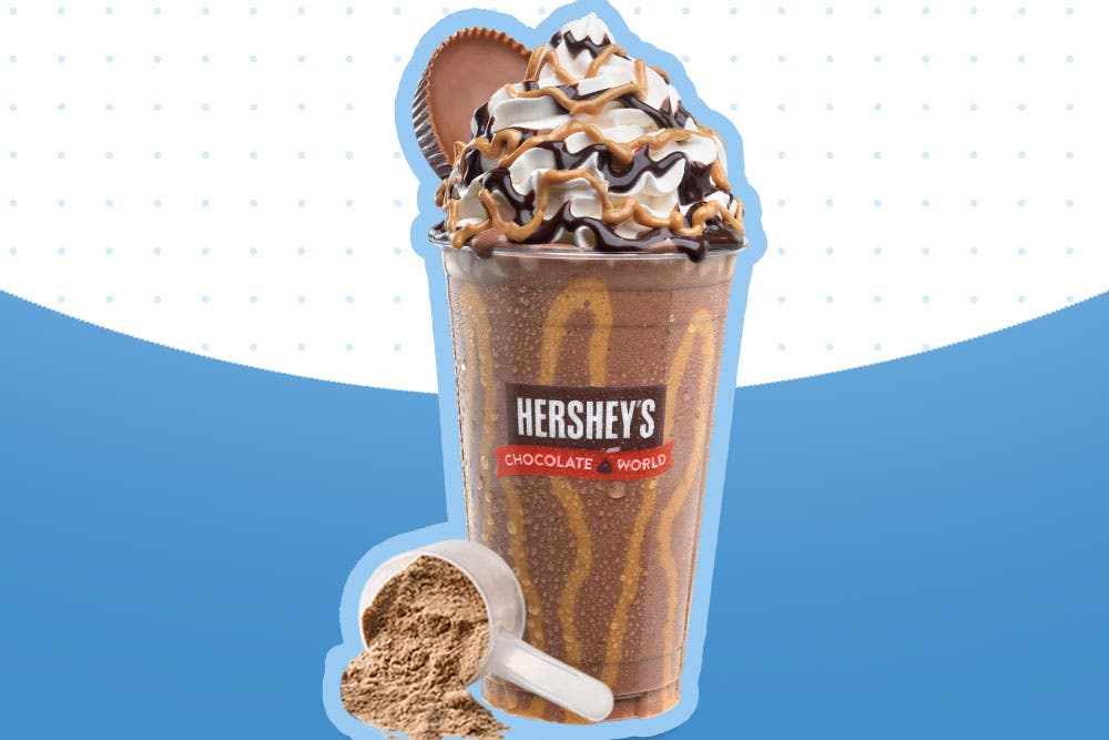 Protein powder with REESE'S Milkshake