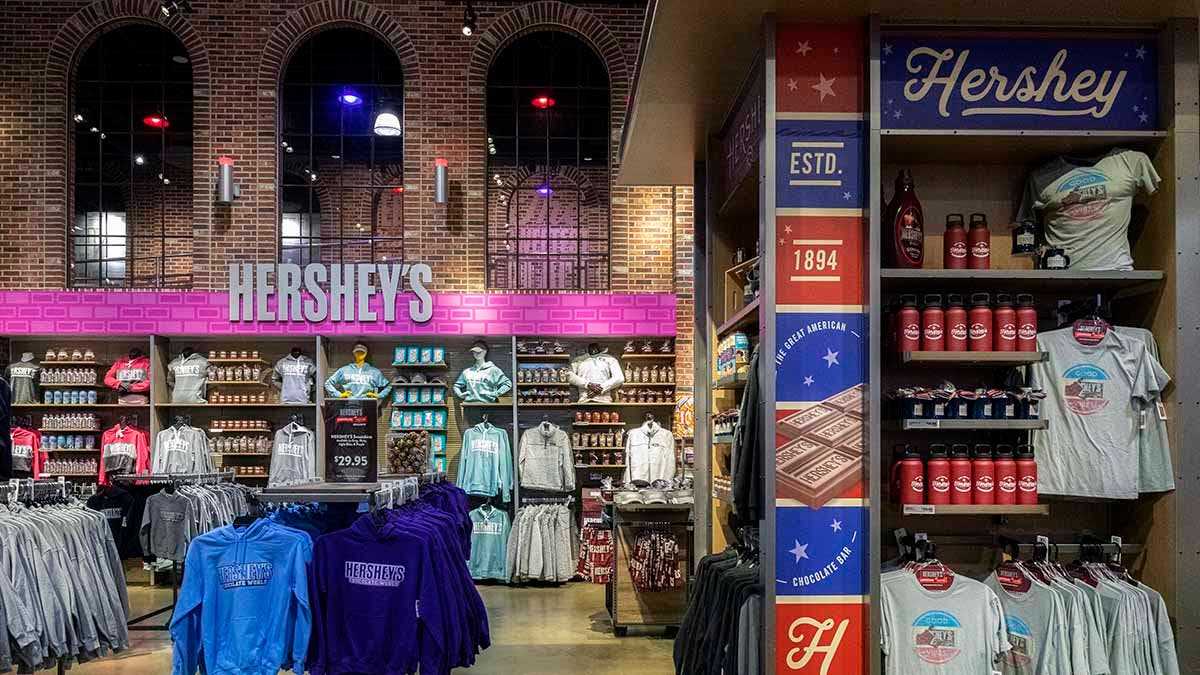 HERSHEY'S Chocolate retail display