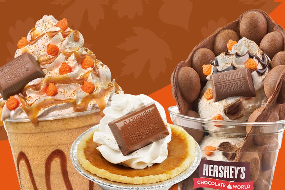 Pumpkin Spice Latte Dessert Collection