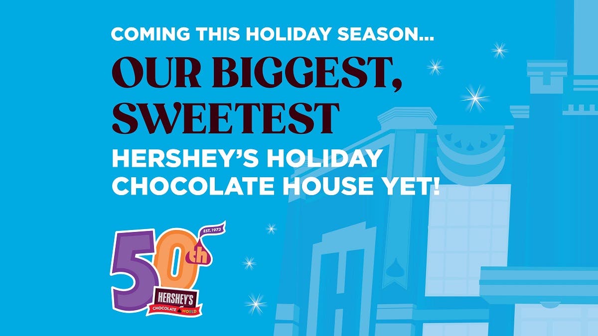 HERSHEY'S Holiday Chocolate House