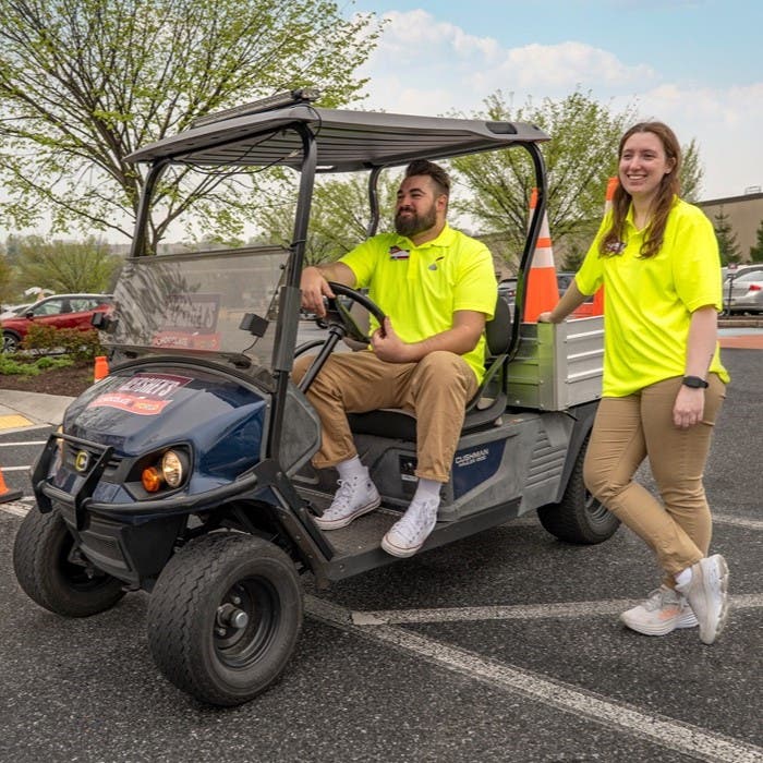 Employee parking attendants
