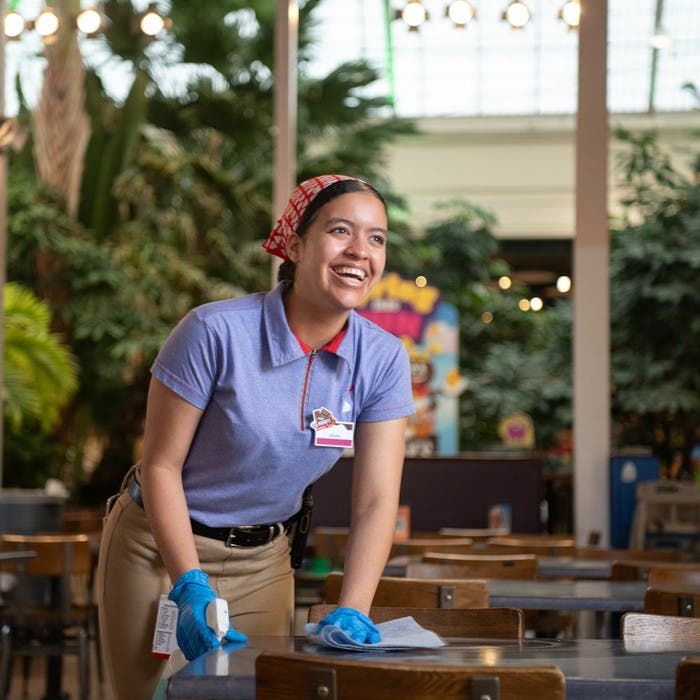 Employee in Food Hall