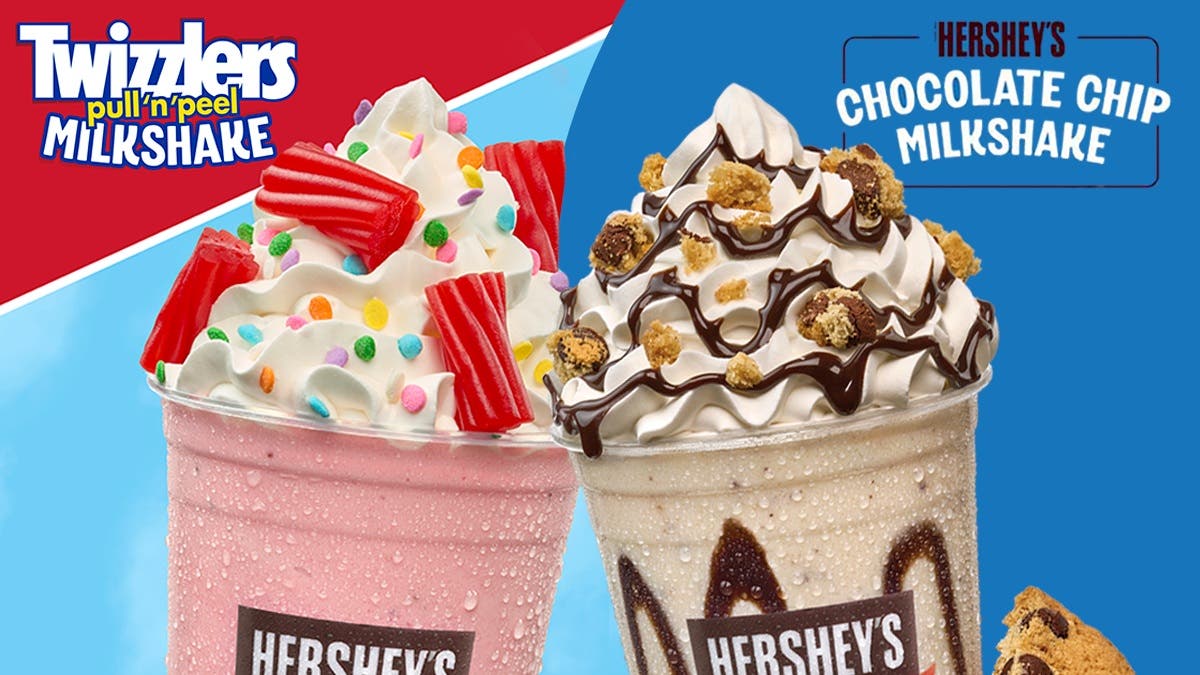 TWIZZLERS and Chocolate Chip Milkshakes
