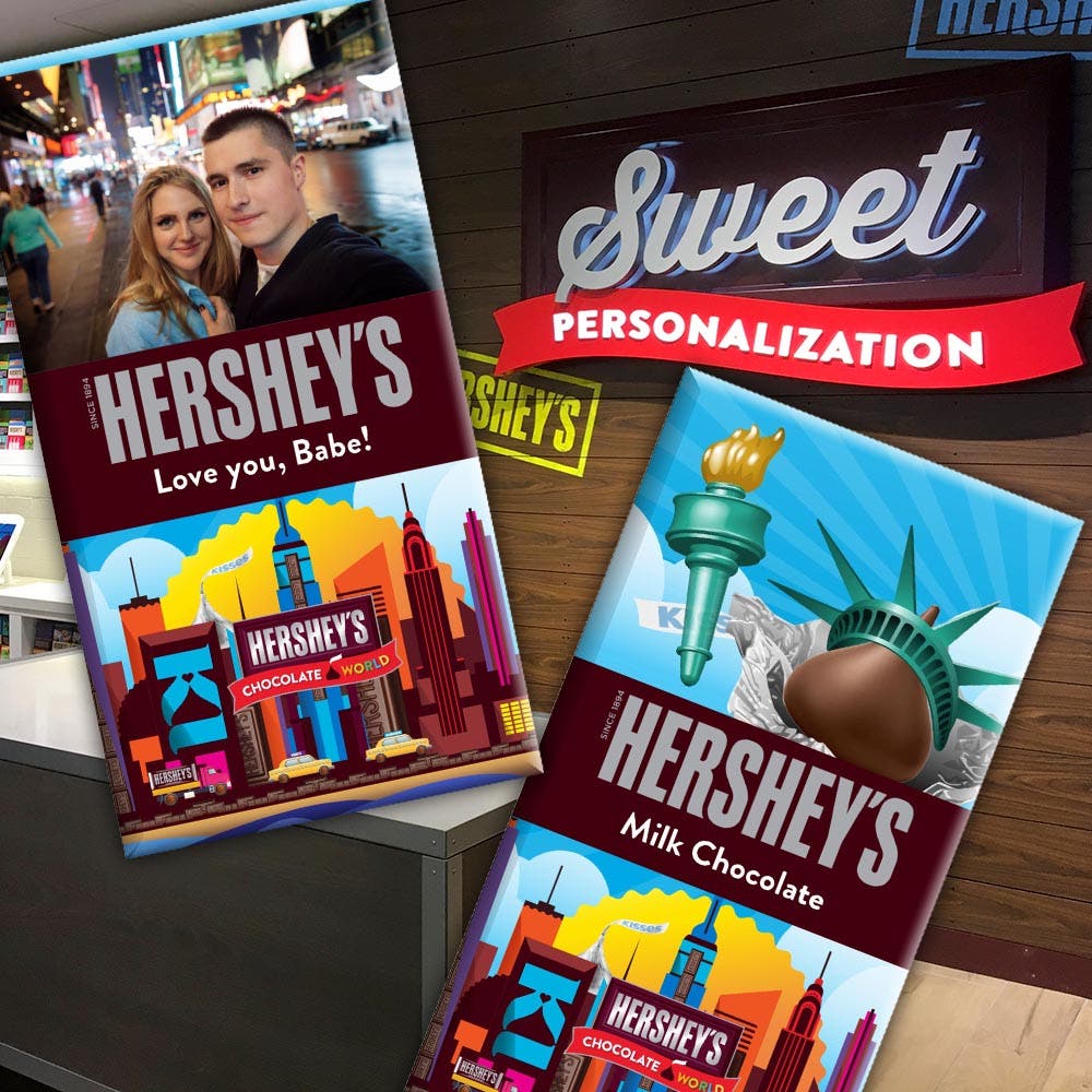 Personalized HERSHEY'S Chocolate Bars