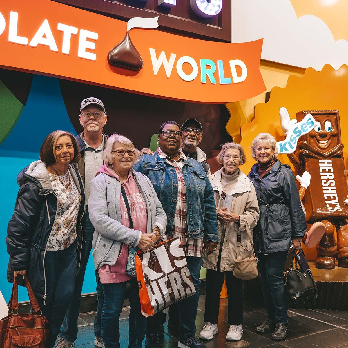 Group at Chocolate World