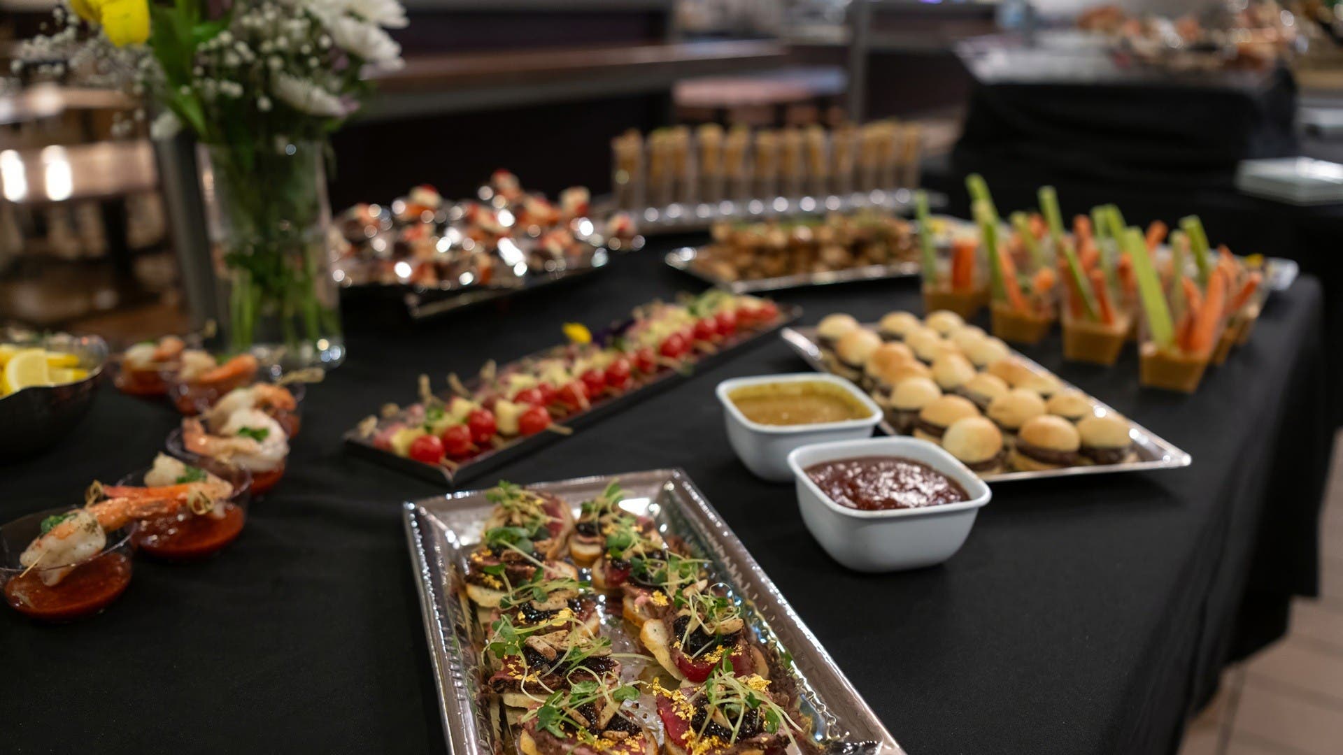 Catering spread