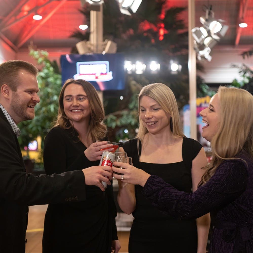 Group in Food Hall