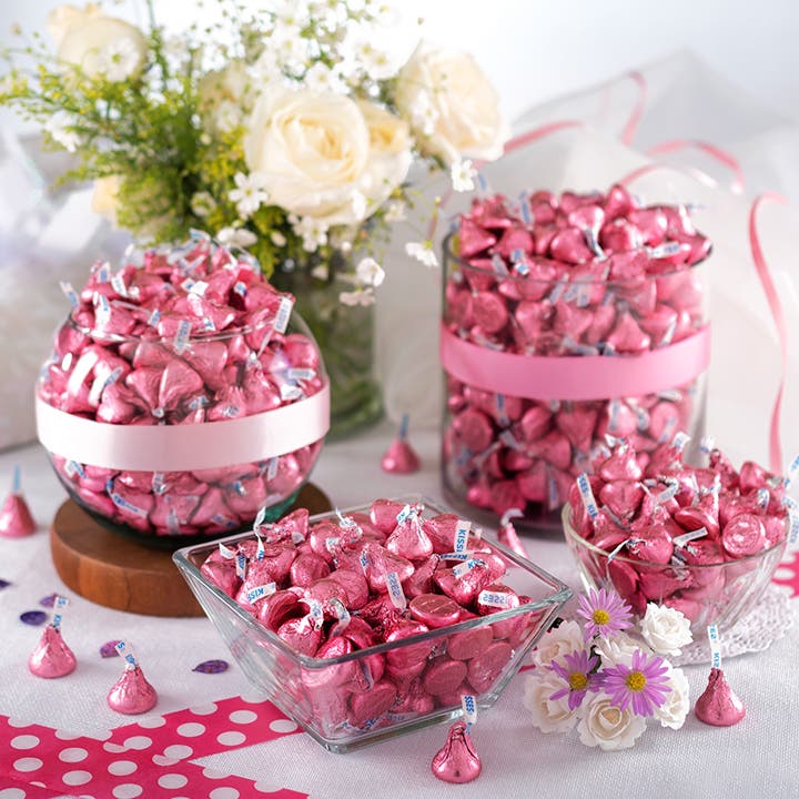 Pink HERSHEY'S KISSES