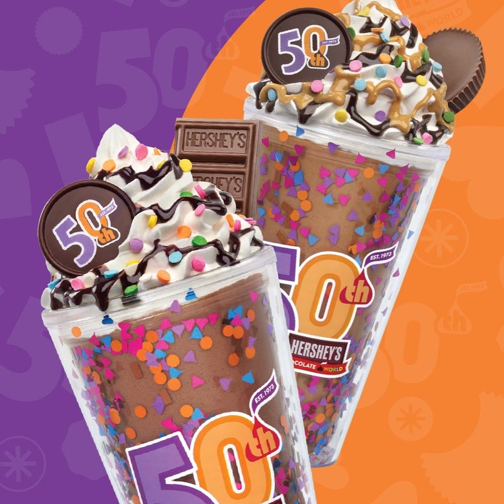 50th Anniversary Milkshakes