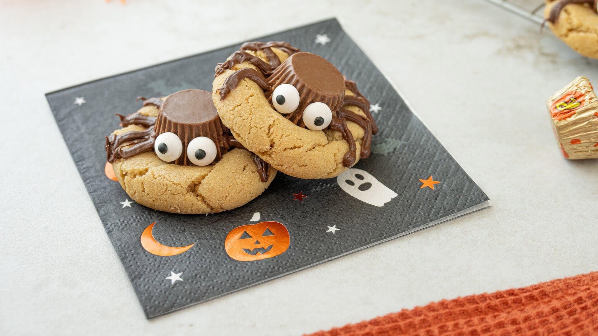 REESE'S Spider Cookies