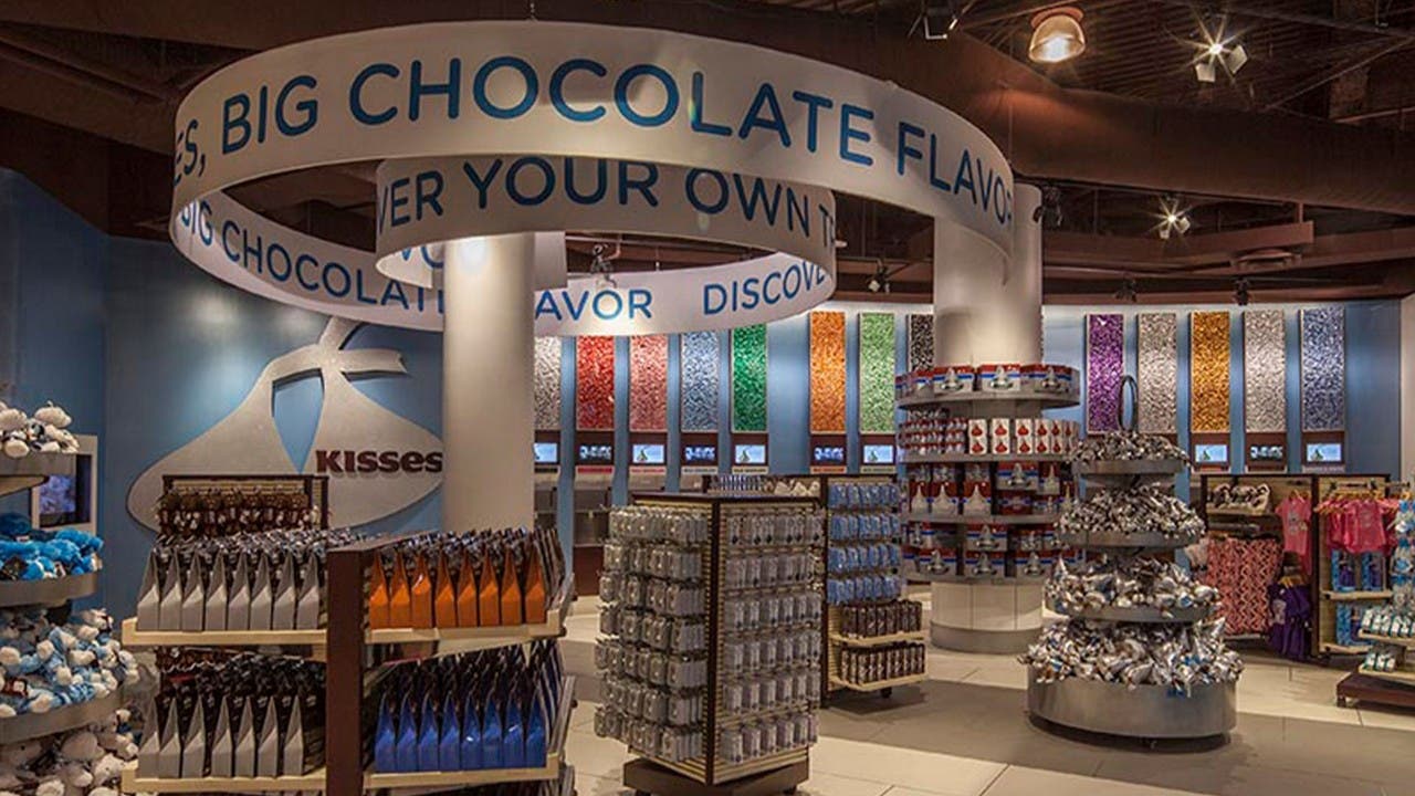 HERSHEY'S CHOCOLATE WORLD Attraction Las Vegas