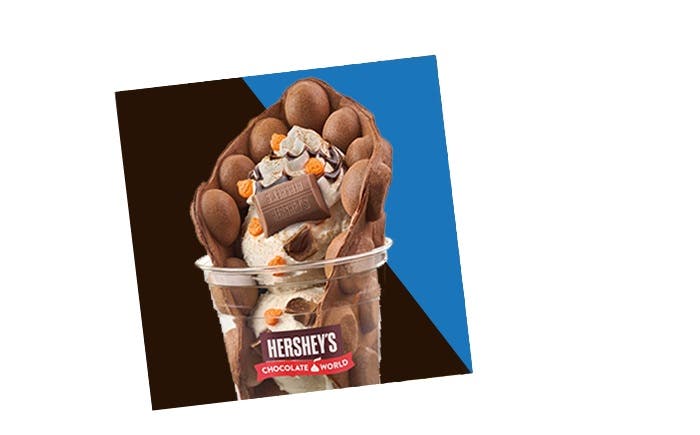 HERSHEY'S Bubble Waffle
