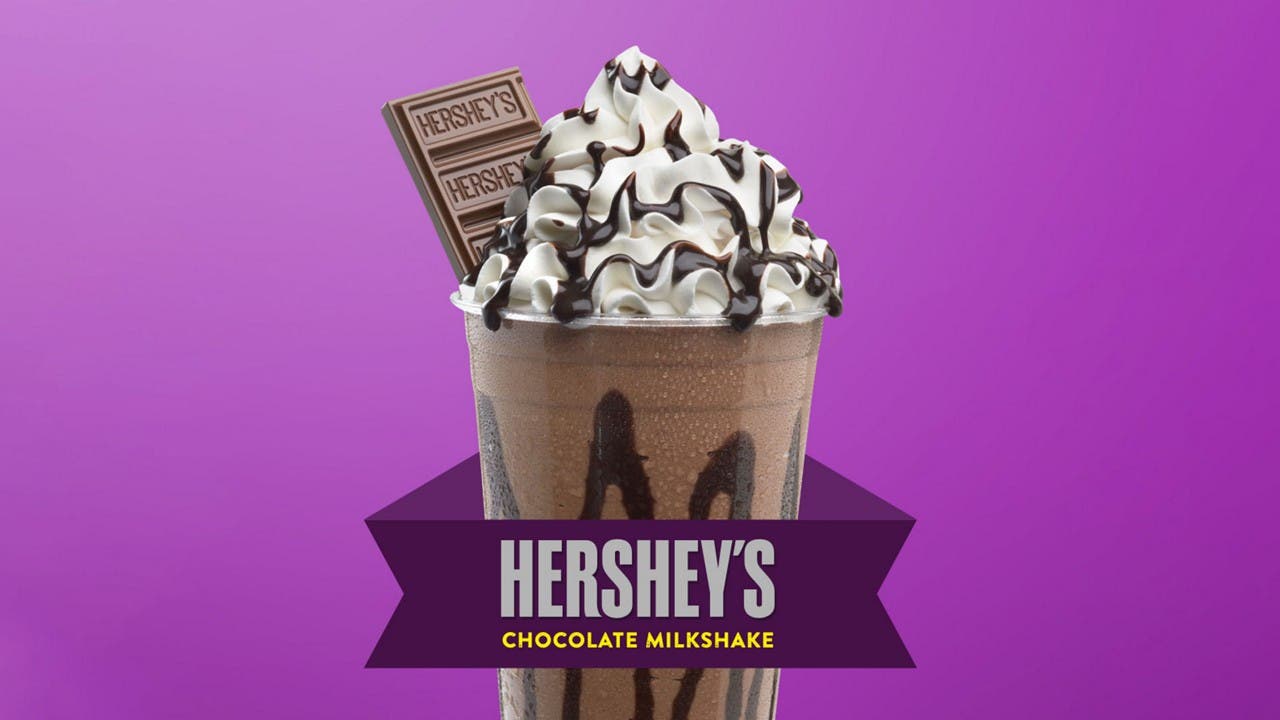 Classic Hershey's Chocolate Milkshake