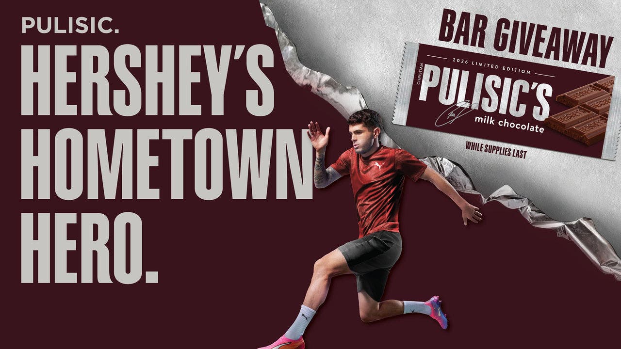 Christian Pulisic: Hershey's Hometown Hero